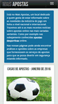 Mobile Screenshot of maisapostas.com